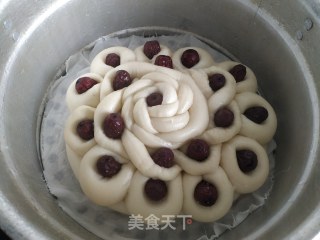 枣花馒头的做法步骤：36