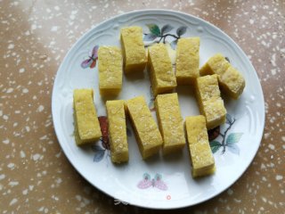 麻糍蘸糖的做法步骤：3