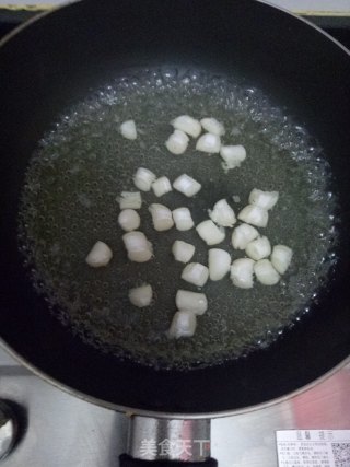 干贝西蓝花的做法步骤：3