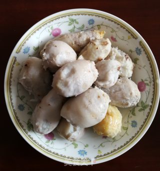 滑润的可可芋头泥的做法步骤：3