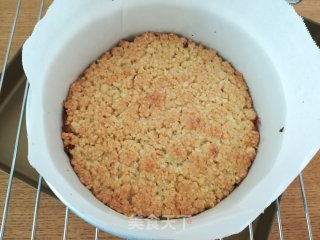 苹果酥粒蛋糕apple crumble  cake的做法步骤：10