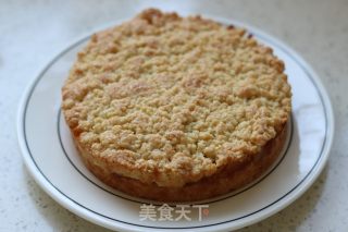苹果酥粒蛋糕apple crumble  cake的做法步骤：11