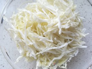豆干拌白菜心的做法步骤：2