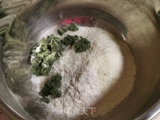 双色蝴蝶馒头的做法步骤：3