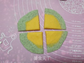 双色蝴蝶馒头的做法步骤：8