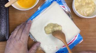 春节吃春卷，零失败的香蕉春卷，咬一口酥掉渣的做法步骤：4