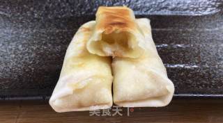 春节吃春卷，零失败的香蕉春卷，咬一口酥掉渣的做法步骤：9