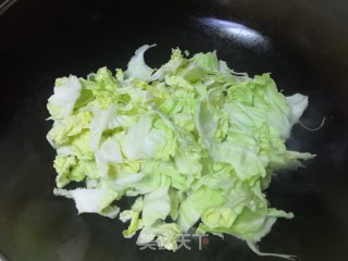 腊味包菜的做法步骤：5