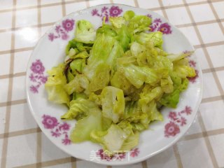 腊味包菜的做法步骤：10