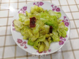 腊味包菜的做法步骤：12