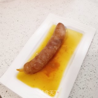 蒸香肠的做法步骤：3