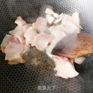 干煸茶树菇的做法步骤：4