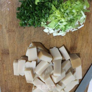客家葱香水粄的做法步骤：2