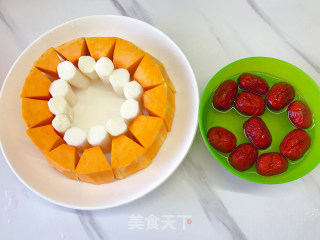 南瓜山药甜甜蜜蜜的做法步骤：5