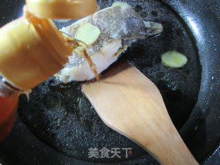 红烧鸦片鱼块的做法步骤：4