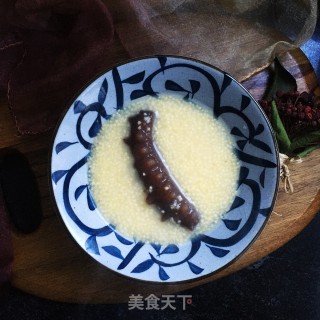 小米海参粥的做法步骤：8