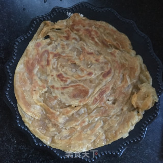 培根鸡蛋手抓饼的做法步骤：3