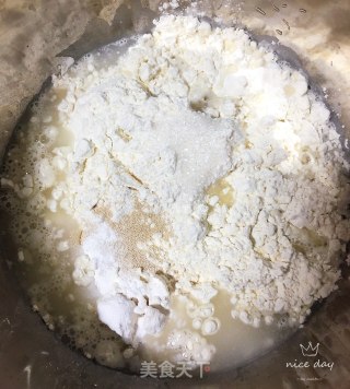 红枣花糕的做法步骤：2