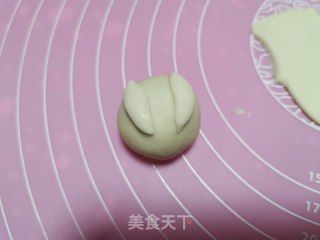 萌兔蜜豆包的做法步骤：7