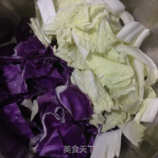 时蔬大拌菜的做法步骤：1
