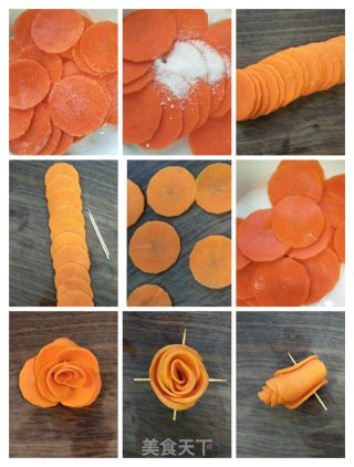 花开富贵一平安虾球的做法步骤：1