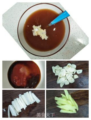 花开富贵一平安虾球的做法步骤：3