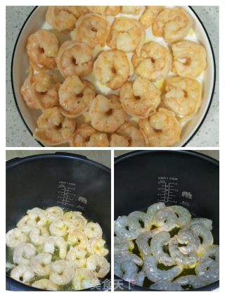 花开富贵一平安虾球的做法步骤：5