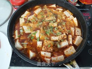 香辣豆腐煲的做法步骤：10