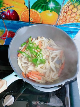 素炒白灵菇的做法步骤：10