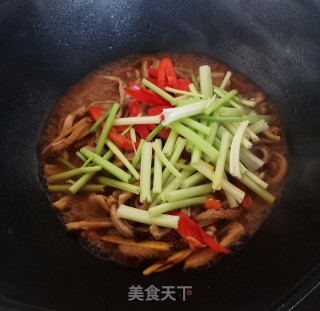 爆炒双肚的做法步骤：7