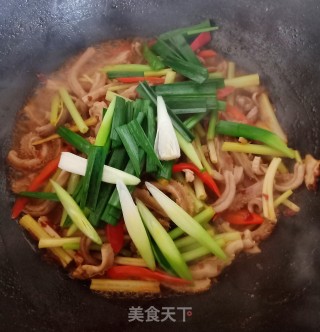 爆炒双肚的做法步骤：8