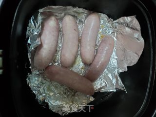 烤高梁酒香肠的做法步骤：5