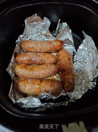 烤高梁酒香肠的做法步骤：8