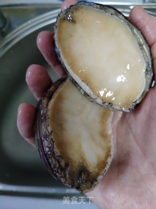 浇汁鲍鱼的做法步骤：2