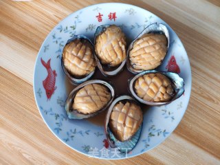 浇汁鲍鱼的做法步骤：8