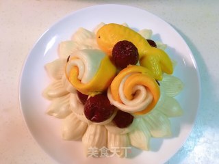连年有余花式面点的做法步骤：20