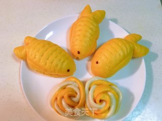 连年有余花式面点的做法步骤：24