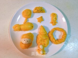 连年有余花式面点的做法步骤：25