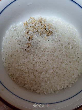 燕麦紫米饭的做法步骤：2