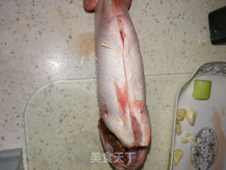 鱼咬羊的做法步骤：8