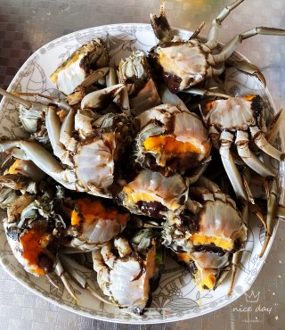 香辣河蟹的做法步骤：2
