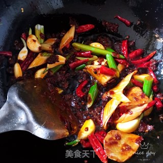 香辣河蟹的做法步骤：4