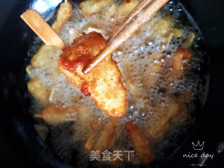 香炸鸡柳的做法步骤：3