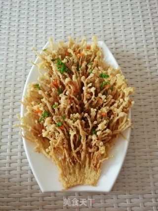 酥脆发财树的做法步骤：7