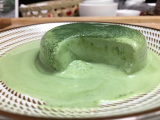 新年快乐，超嫩牛奶布丁（原味和抹茶味），免烤箱甜点的做法步骤：10