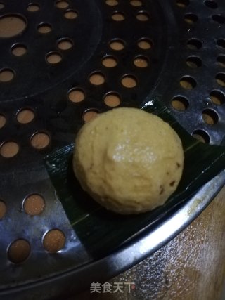 黄米粘豆包的做法步骤：4