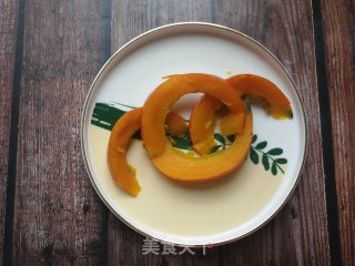 桂花冰糖蒸金瓜的做法步骤：6