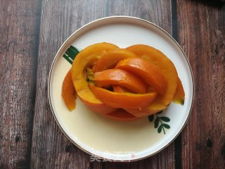 桂花冰糖蒸金瓜的做法步骤：7