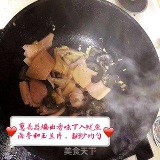 烧三鲜的做法步骤：6