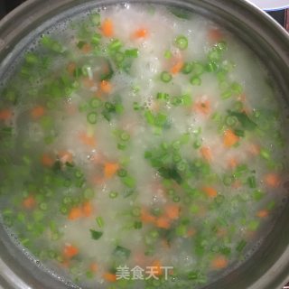 美味时蔬粥的做法步骤：6